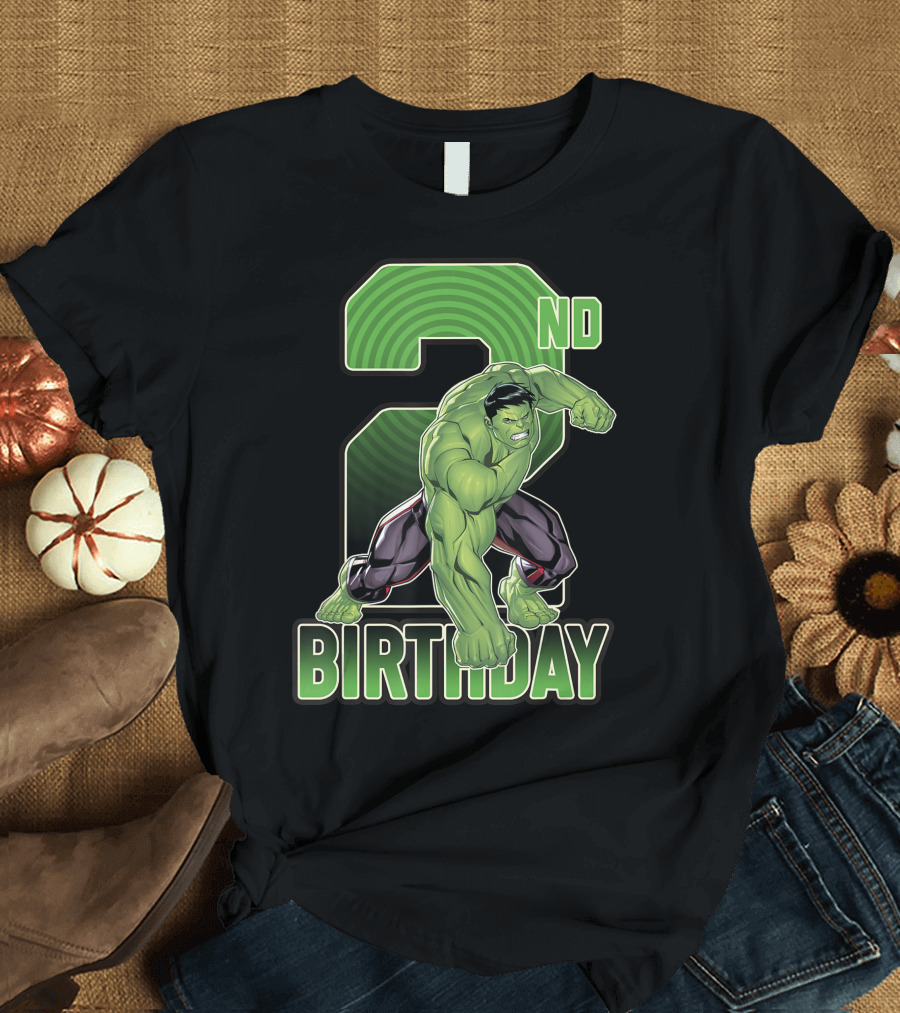 Marvel 2nd Birthday Hulk Smash T-Shirt