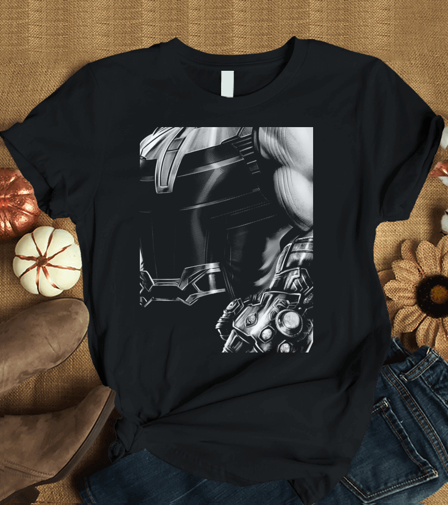 Infinity War Thanos Gauntlet Marvel Streetwear T-Shirt