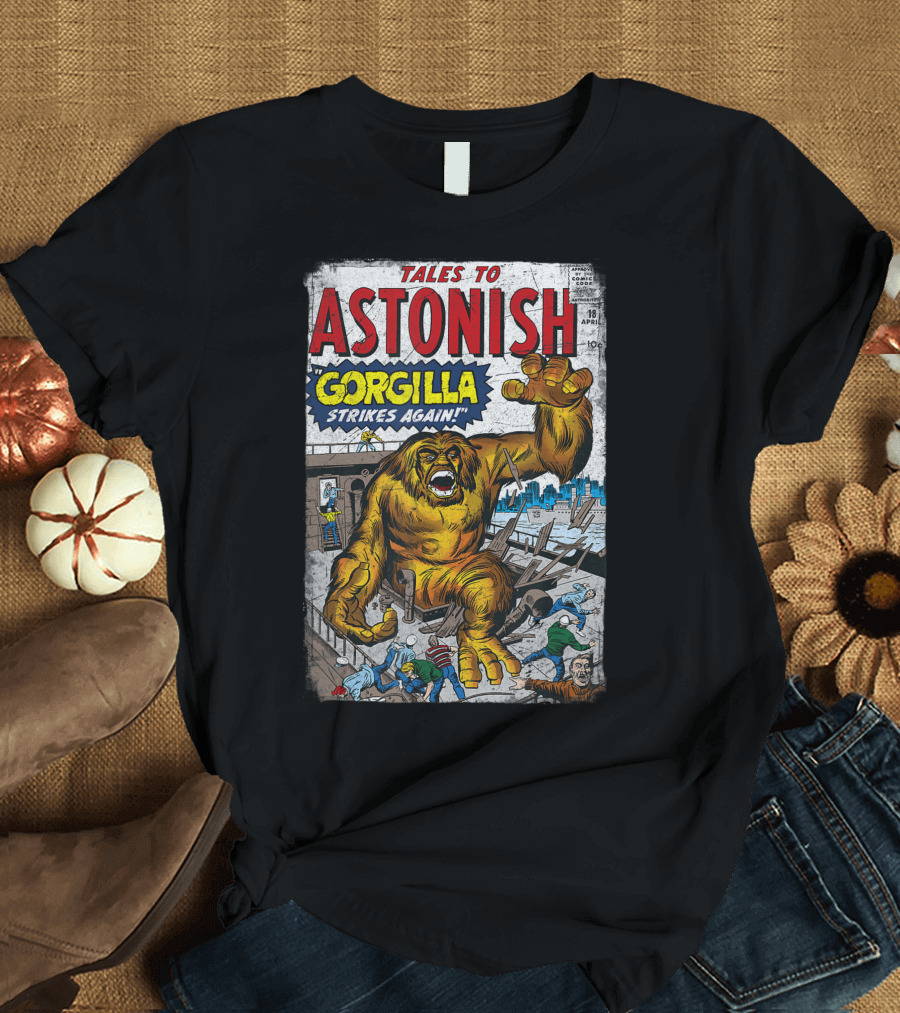 Tales to Astonish Gorgilla Strikes Again Comic Cover Monsters Unleashed T-Shirt