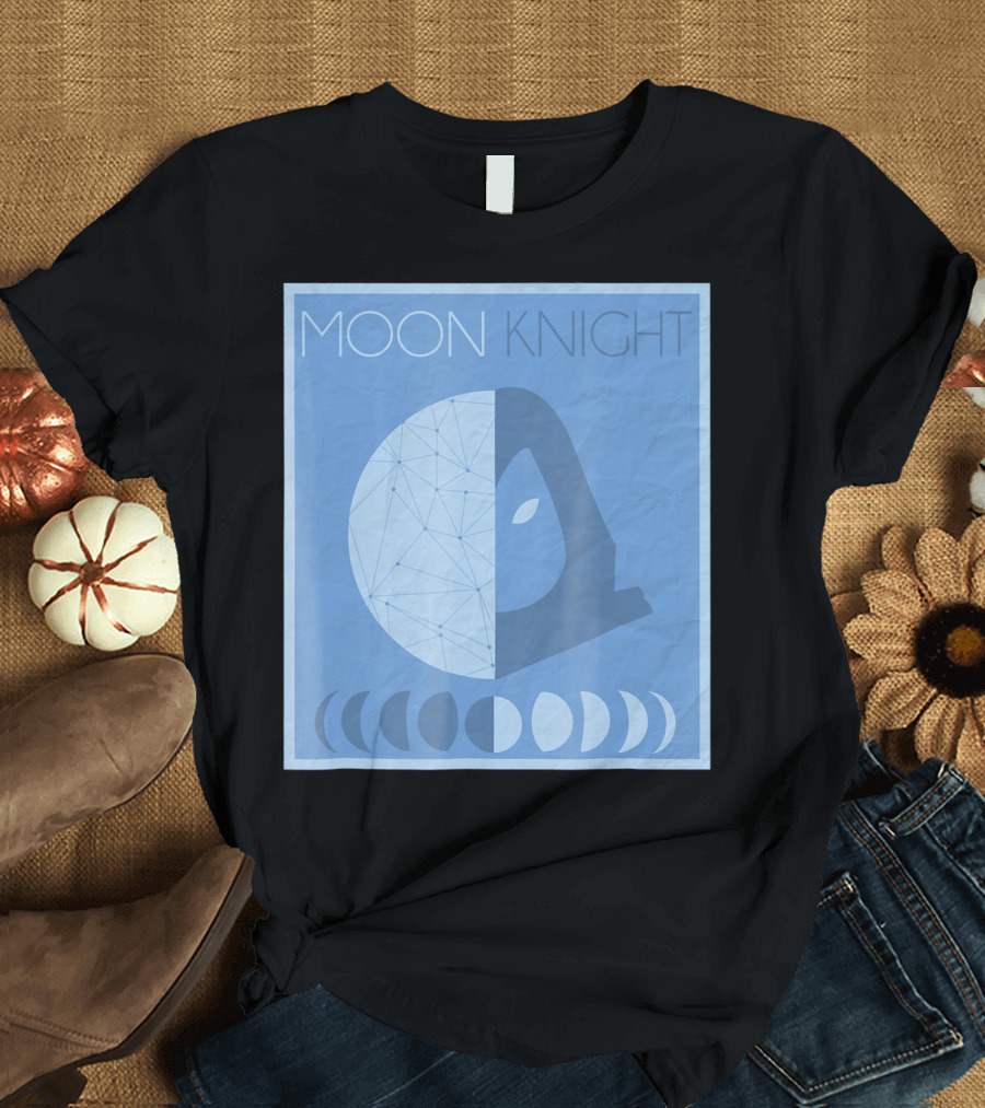 Moon Knight Constellation Phases Mask T-Shirt