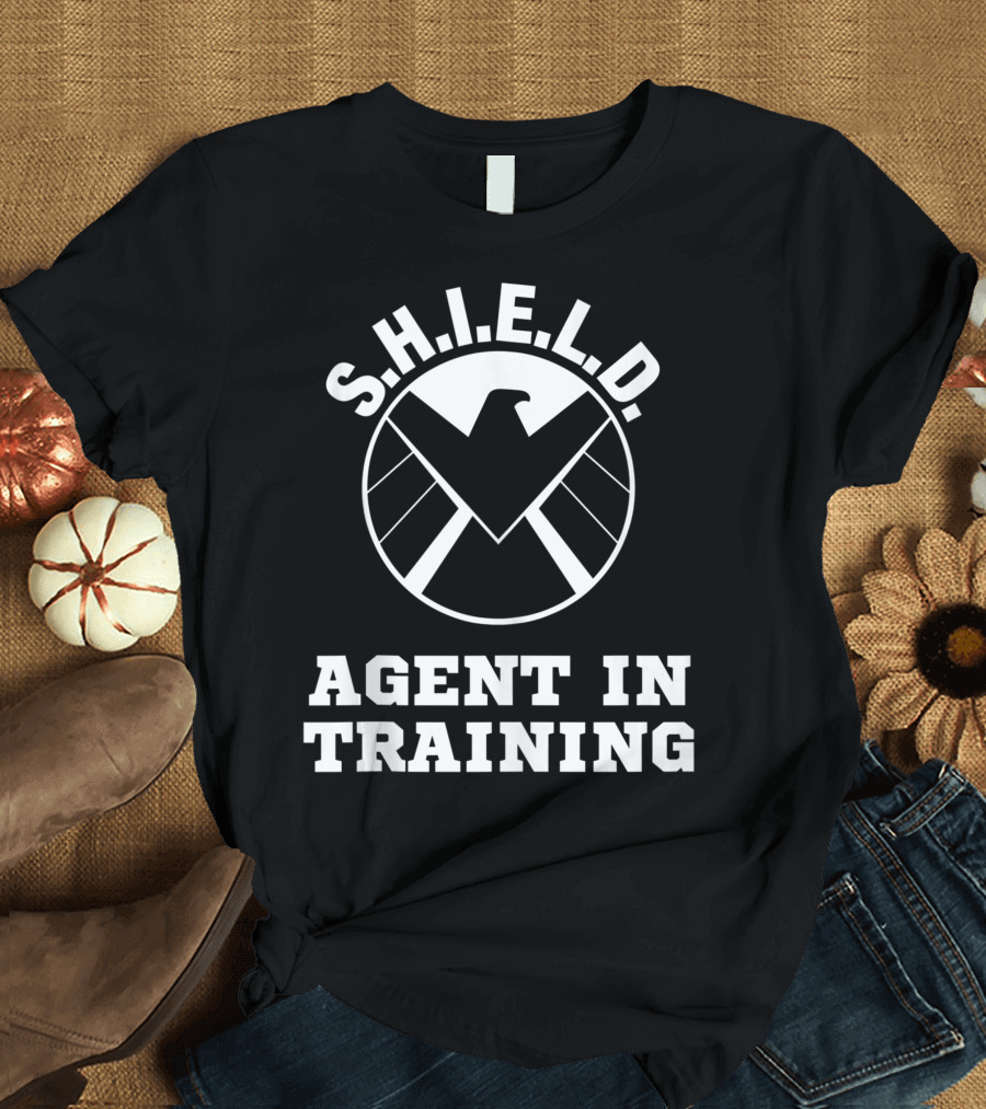 S.H.I.E.L.D. Agent in Training Logo Marvel Avengers Franchise T-Shirt
