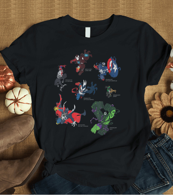 T-Shirt: Marvel Spider Man Maximum Venom Venomized Iron Man Captain America Groot Captain Marvel Doctor Strange Hulk T-Shirt Marvel Spider Man Maximum Venom Venomized Iron Man Captain America Groot Captain Marvel Doctor Strange Hulk T-Shirt