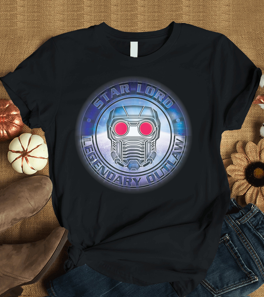 Star Lord Legendary Outlaw Marvel Guardians of the Galaxy T-Shirt