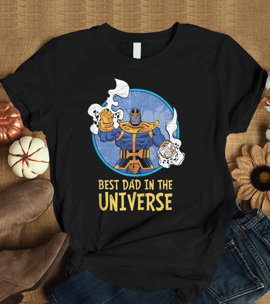 Marvel Universe Thanos Best Dad T-Shirt