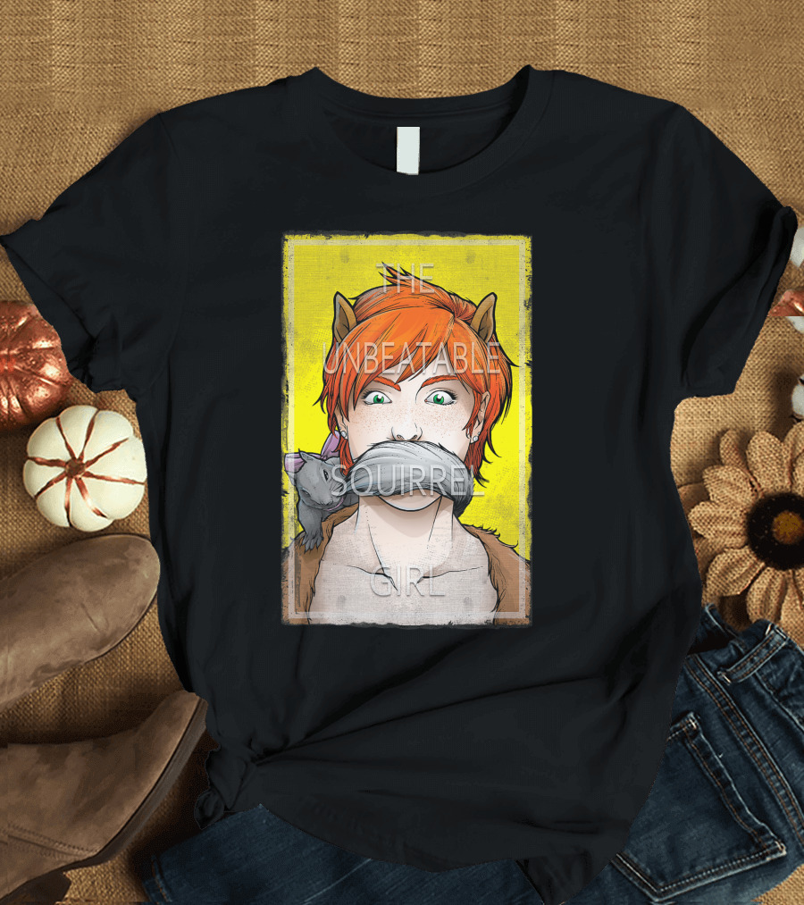 Marvel The Unbeatable Squirrel Girl with Squirrel T-Shirt
