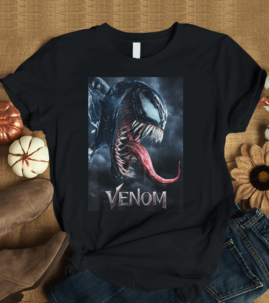 Venom Tongue Out Marvel T-Shirt