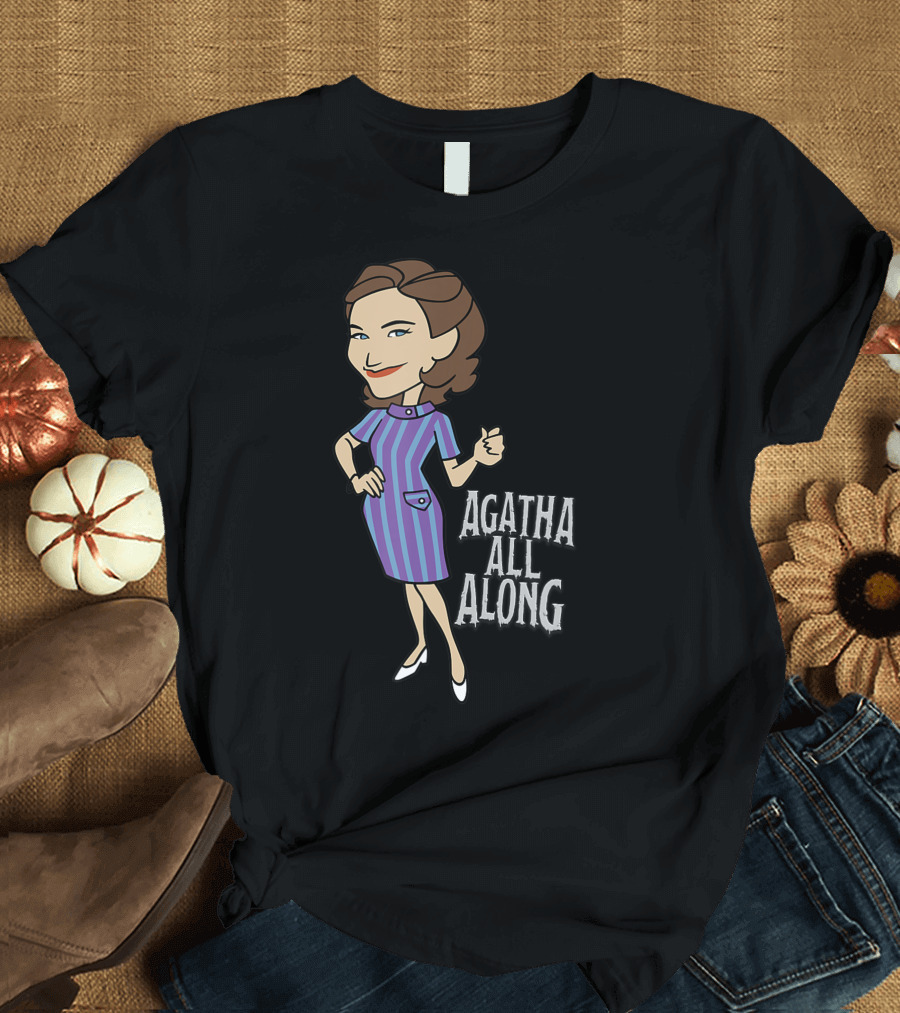 Marvel Wandavision Agatha All Along Character T-Shirt