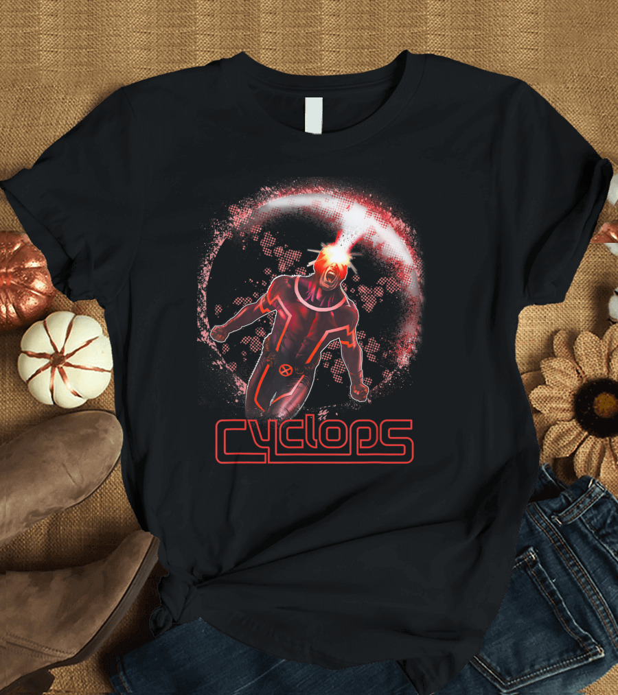 Marvel X Men Cyclops Optic Blast Fury T-Shirt
