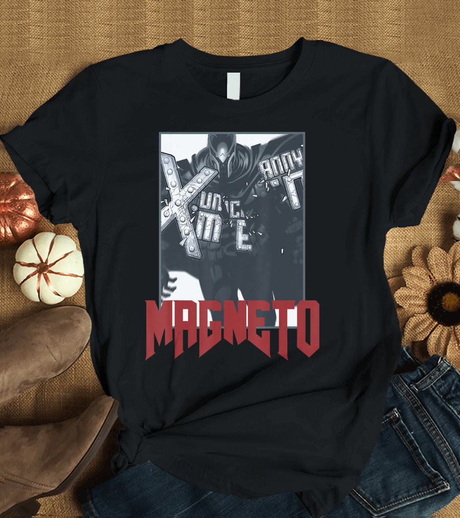 Magneto X Men Uncanny Magnetic Power Marvel T-Shirt