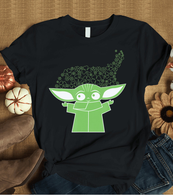 T-Shirt: Star Wars The Mandalorian The Child Clover Explosion T-Shirt Star Wars The Mandalorian The Child Clover Explosion T-Shirt