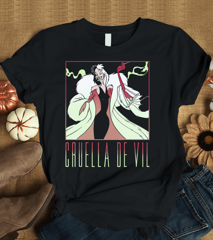 Disney 101 Dalmatians Cruella De Vil T-Shirt