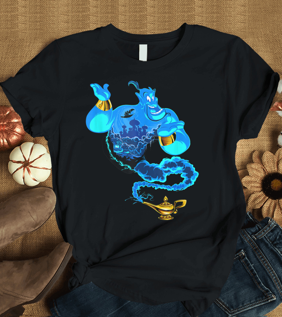 Disney Aladdin Genie Agrabah Lamp Magic T-Shirt