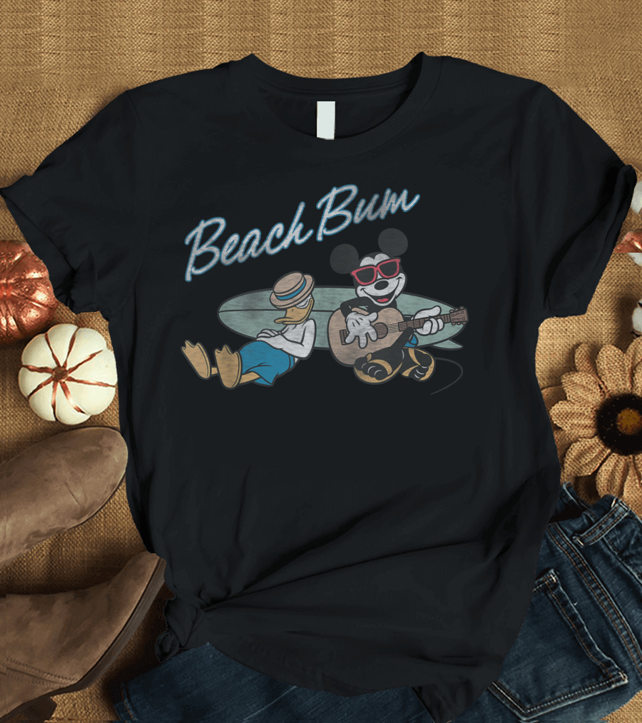 Disney Beach Bum Mickey and Donald Surf T-Shirt