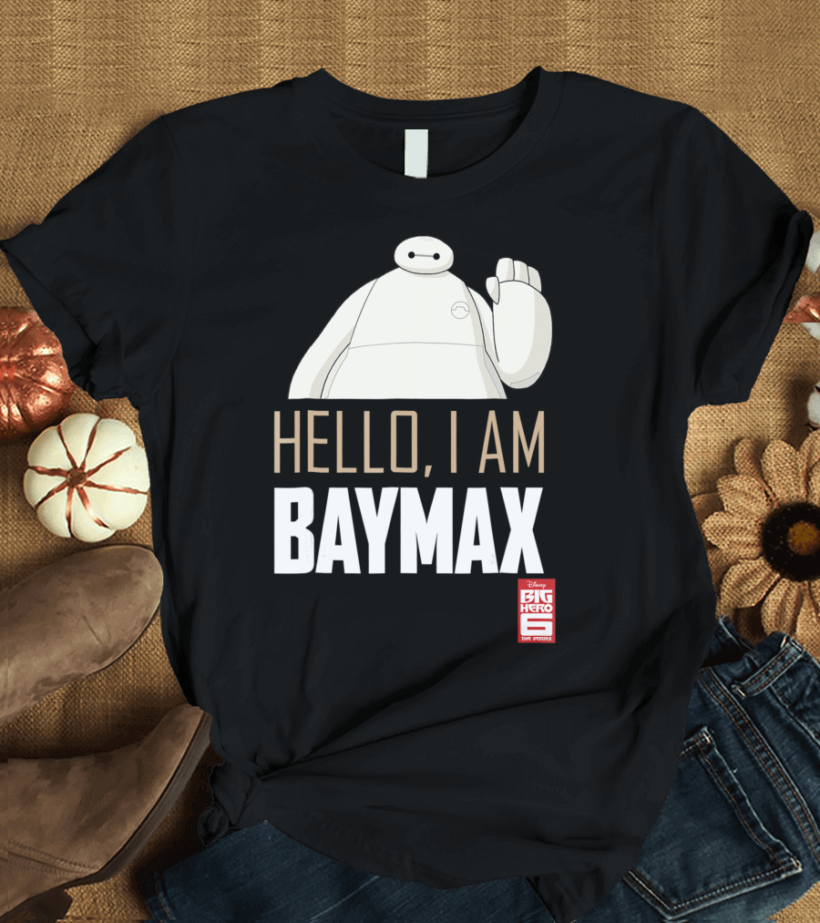 Disney Big Hero 6 The Series Hello I Am Baymax T-Shirt