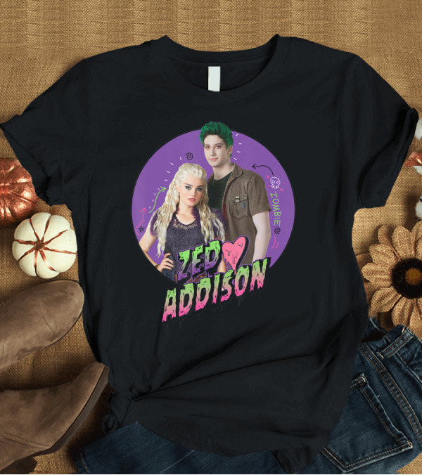 T-Shirt: Zombies 2 Zed Addison Love Disney Channel Zombie T-Shirt Zombies 2 Zed Addison Love Disney Channel Zombie T-Shirt