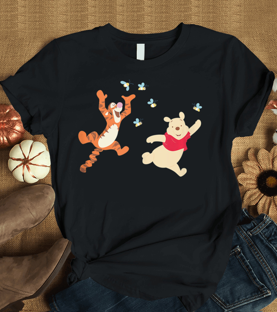 Disney Easter Tigger And Pooh Bees T-Shirt