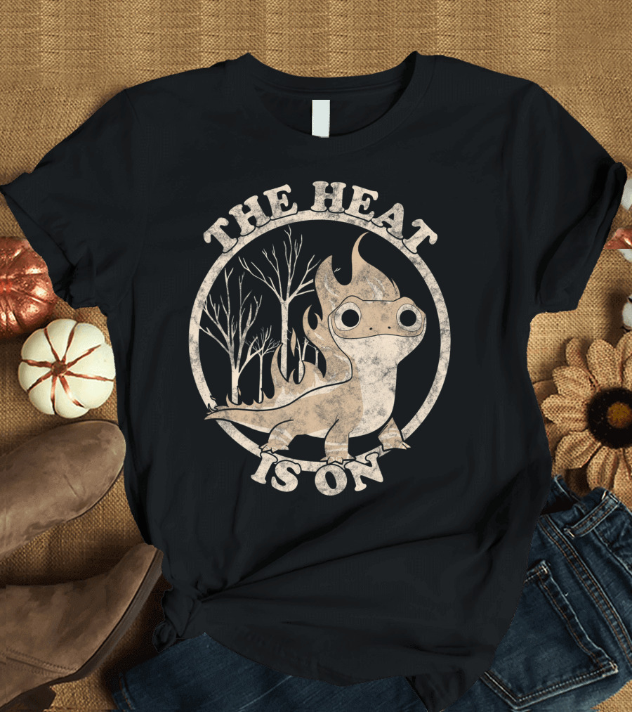 Disney Frozen 2 Salamander Bruni The Heat Is On T-Shirt