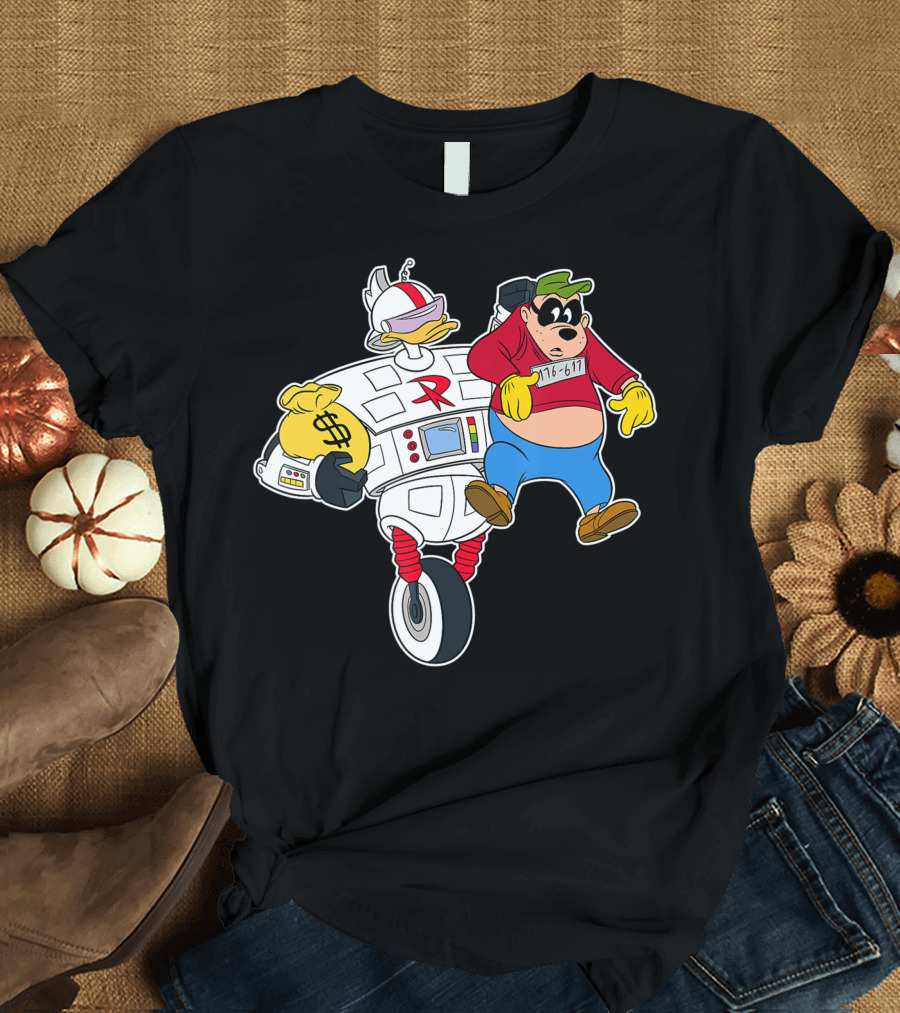 Disney DuckTales Gizmoduck and Beagle Boy Adventure T-Shirt