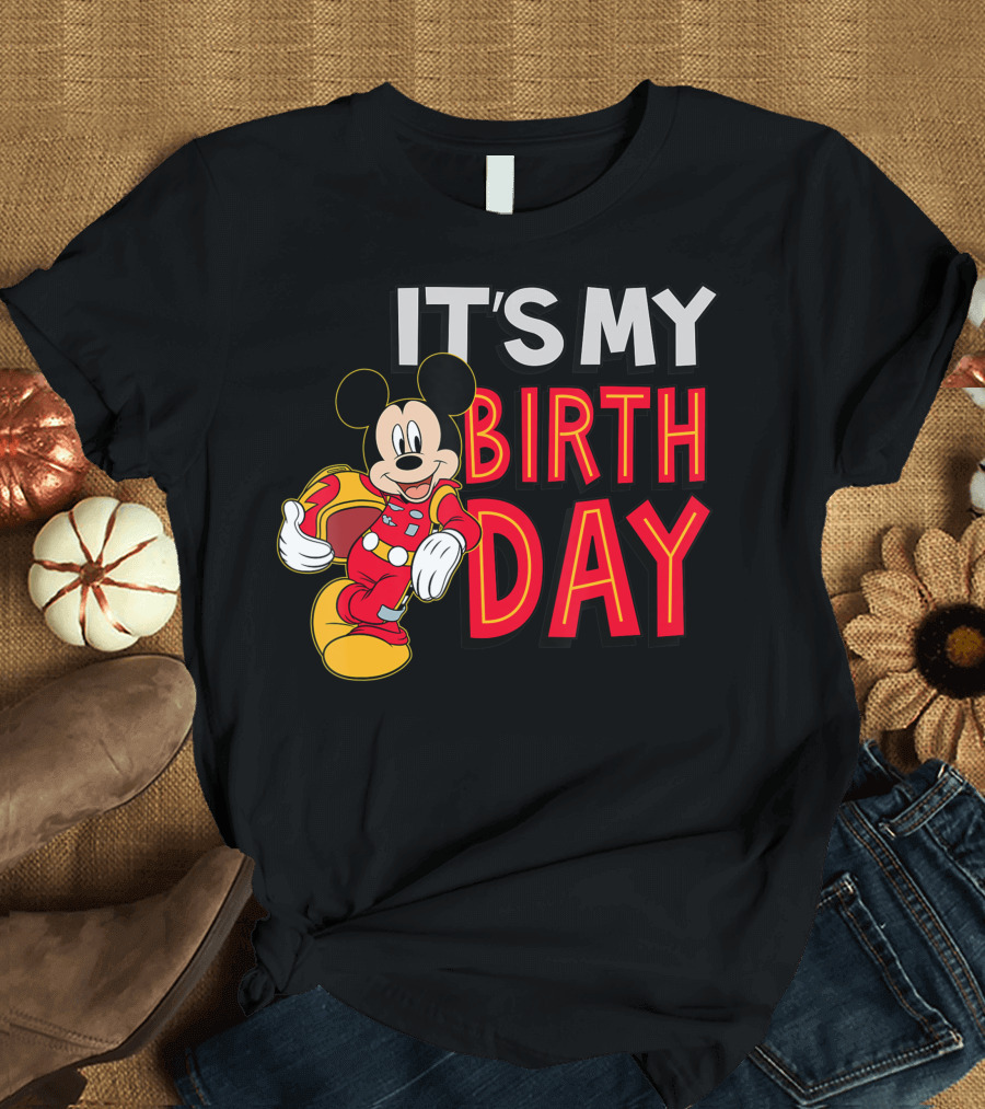 It's My Birthday Disney Junior Mickeybday T-Shirt