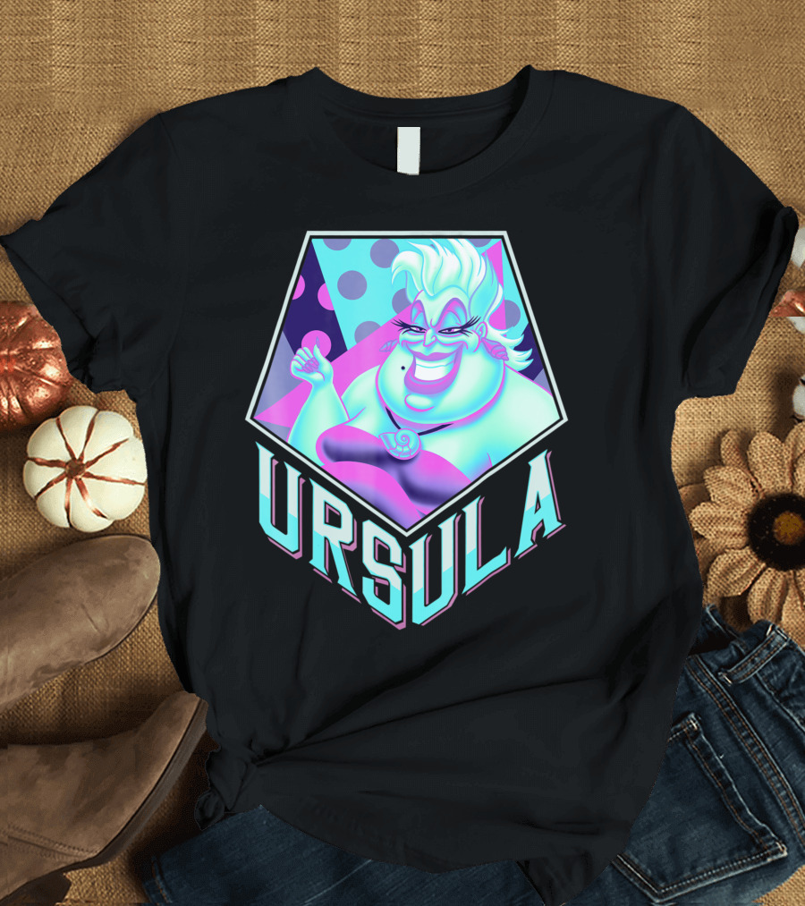 Ursula Disney Little Mermaid Pop T-Shirt