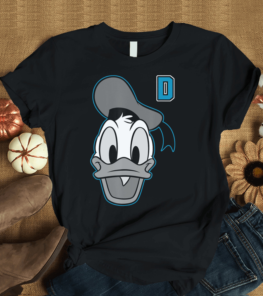 Disney Mickey And Friends Donald Duck D Letterman T-Shirt