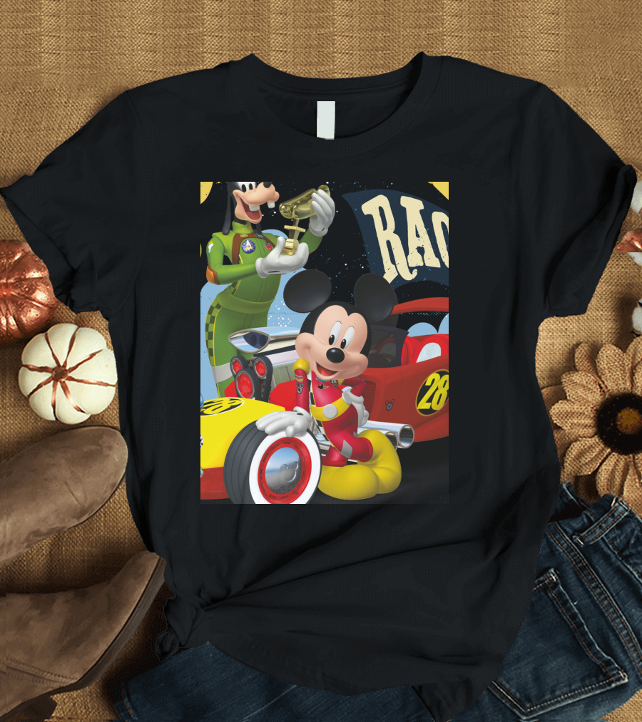 Mickey and Friends Racing Adventure with Trophy T-Shirt