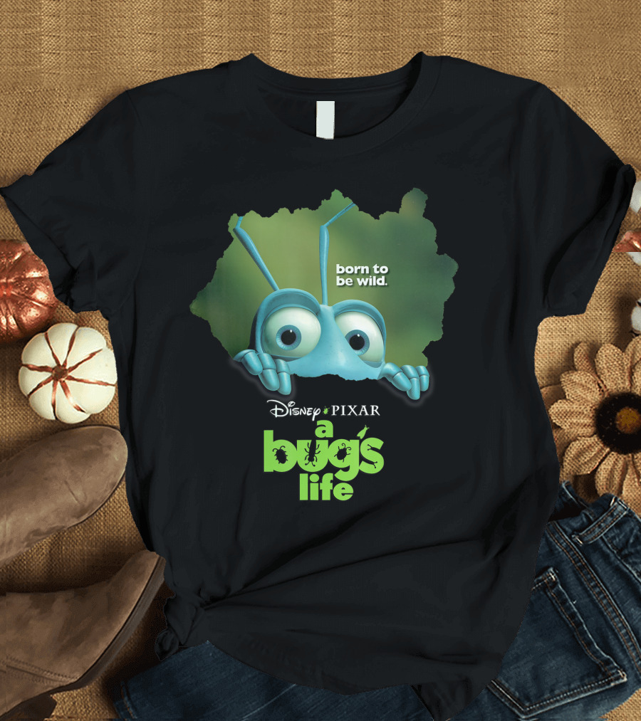 Disney Pixar A Bug's Life Flik Born to Be Wild T-Shirt