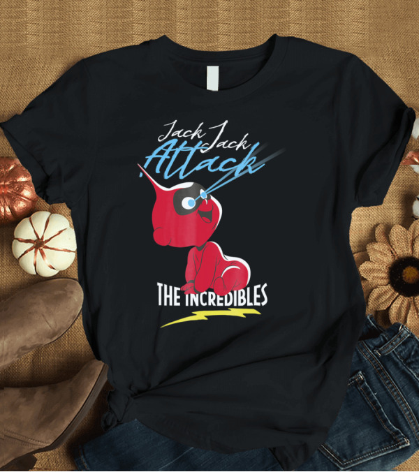 T-Shirt: Incredibles Jack Jack Attack Pixar Disney T-Shirt Incredibles Jack Jack Attack Pixar Disney T-Shirt