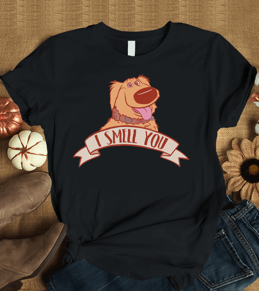 Disney Pixar Up Dug I Smell You Banner Dog Collar T-Shirt
