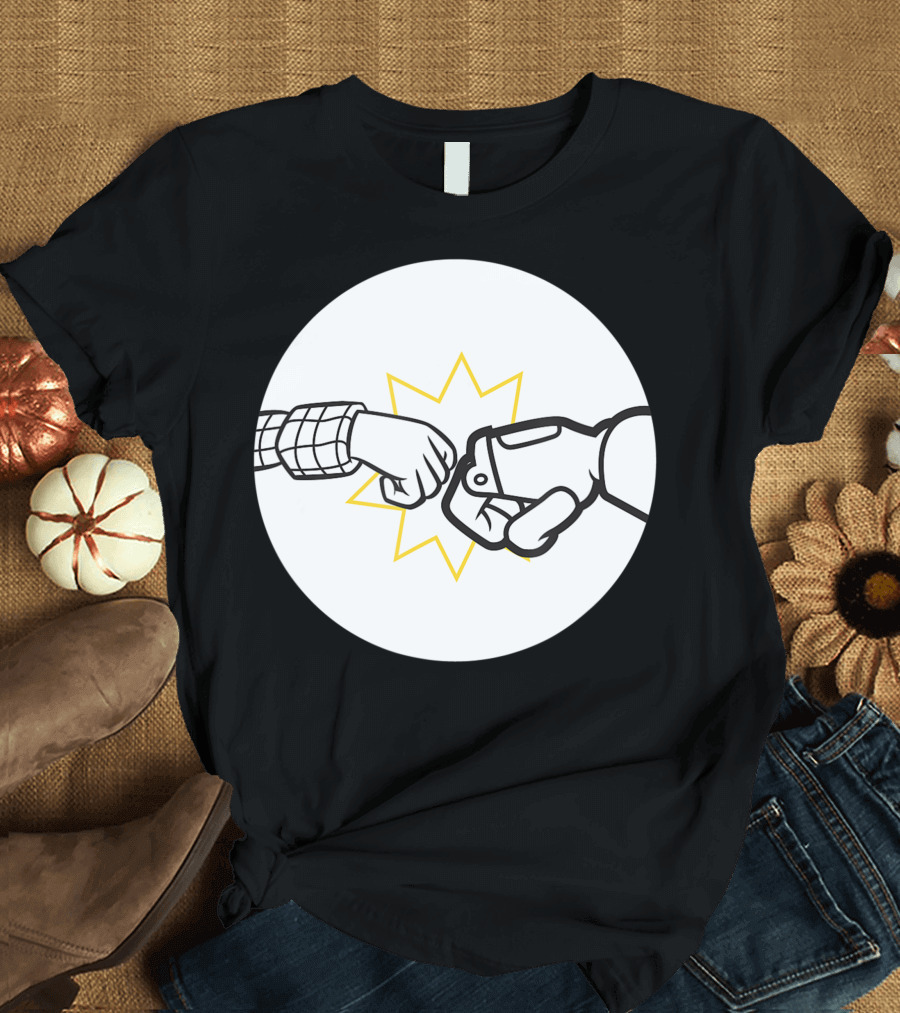 Disney Pixar Toy Story Woody and Buzz Lightyear Best Friends Forever Fist Bump T-Shirt