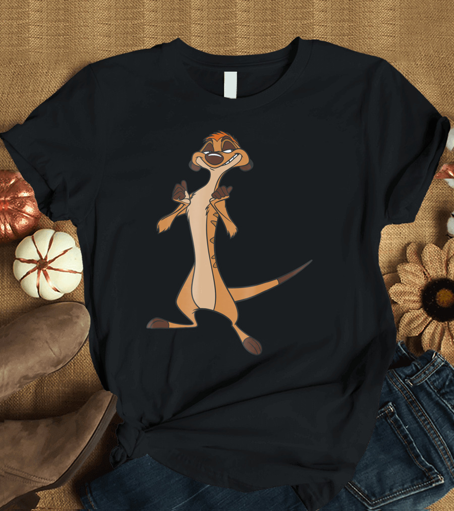 Disney The Lion King Confident Timon Thumbs Up Character T-Shirt