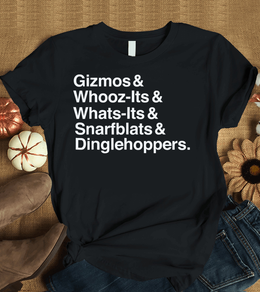Gizmos Whooz-Its Whats-Its Snarfblats Dinglehoppers Disney Wreck It Ralph 2 Comfy Princess Ariel Items T-Shirt