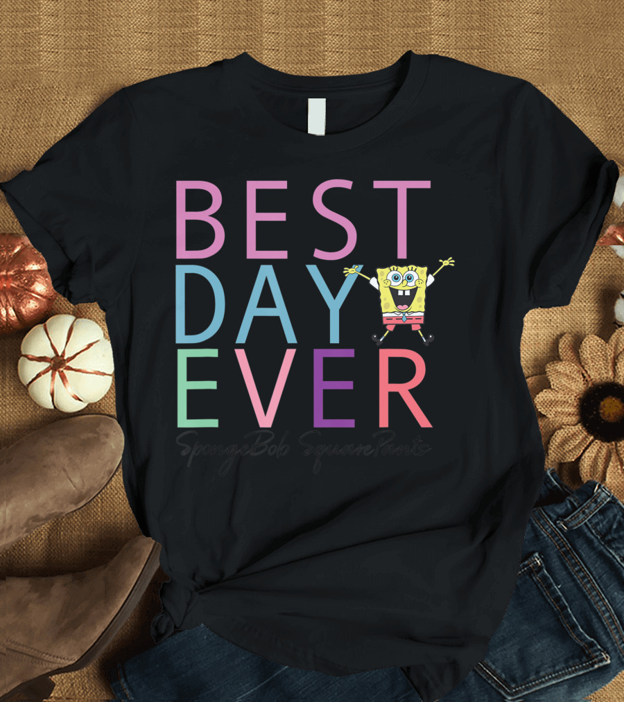 Best Day Ever SpongeBob SquarePants Delightful T-Shirt