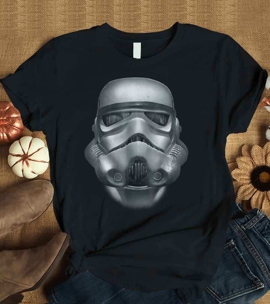 Star Wars Stormtrooper Battle Worn Helmet Iconic Sci-Fi T-Shirt