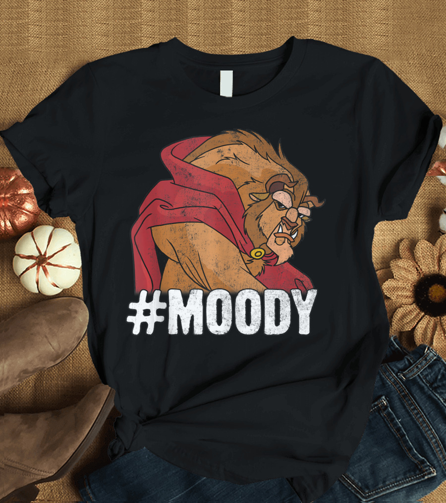 Disney Beauty And The Beast #Moody Beast T-Shirt