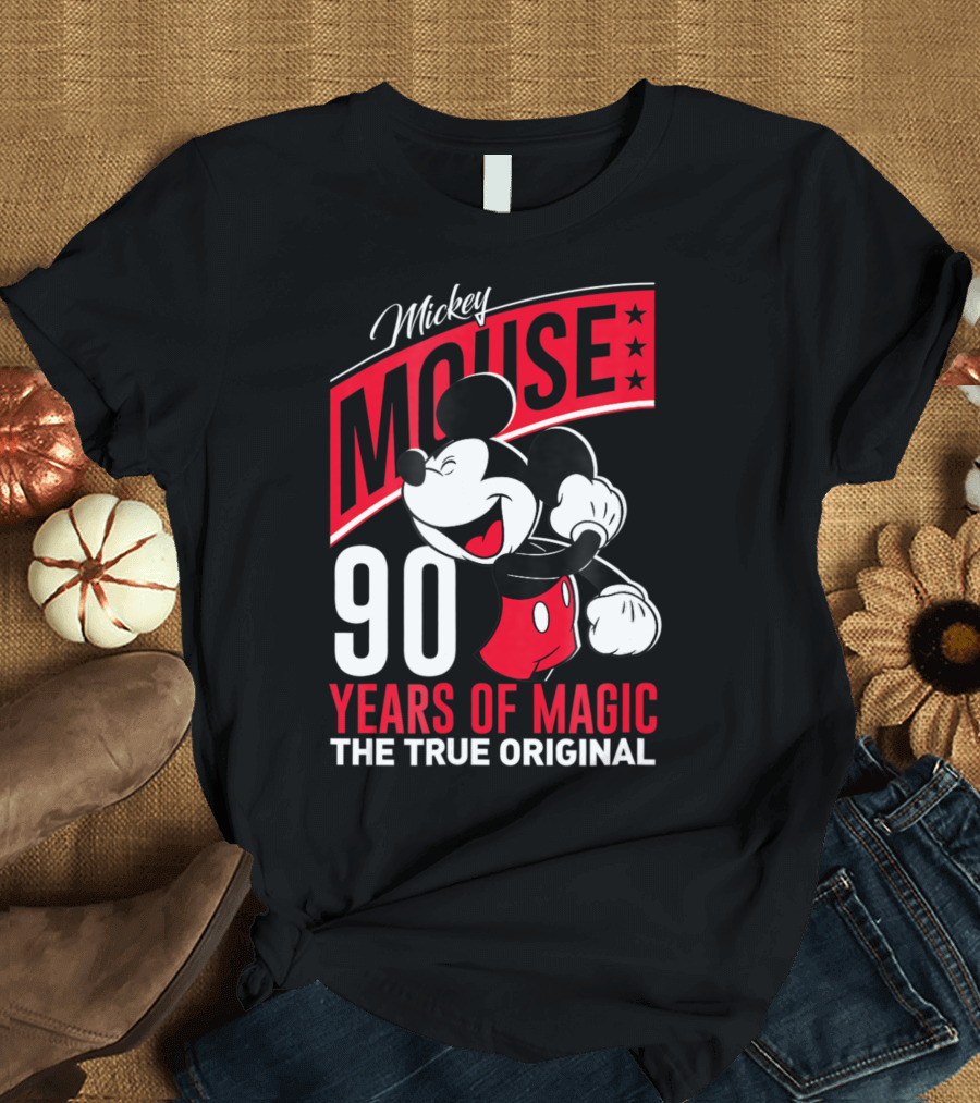 Mickey Mouse 90 Years of Magic The True Original T-Shirt