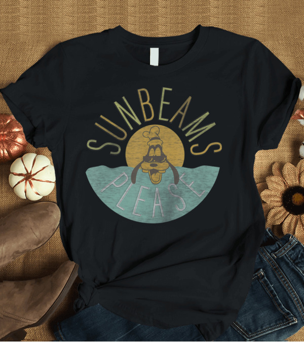 T-Shirt: Disney Goofy Sunbeams Please T-Shirt Disney Goofy Sunbeams Please T-Shirt