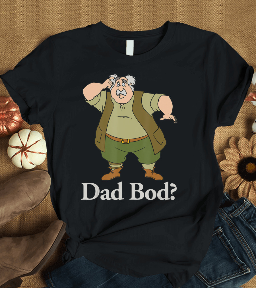 Disney Beauty And The Beast Maurice Dad Bod Question T-Shirt