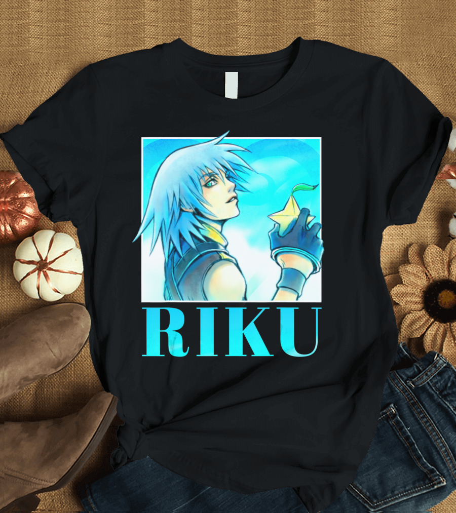 Kingdom Hearts Riku Holding Paopu Fruit Disney T-Shirt