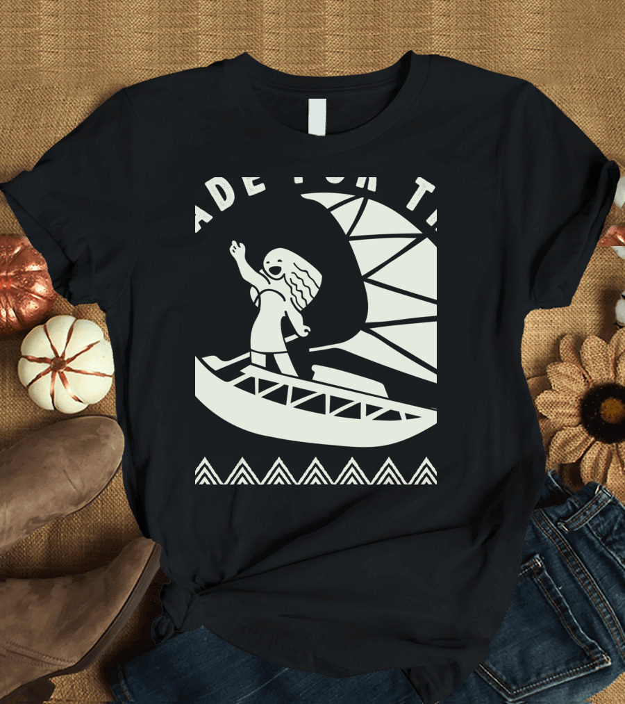 Disney Moana Made For The Ocean Vintage Sailboat Adventure T-Shirt
