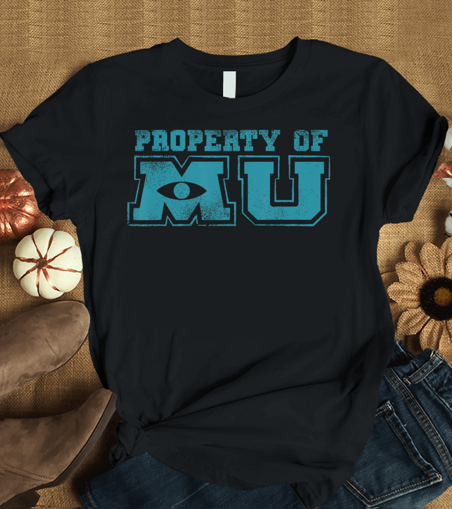 Property Of Monsters University MU Disney Pixar T-Shirt
