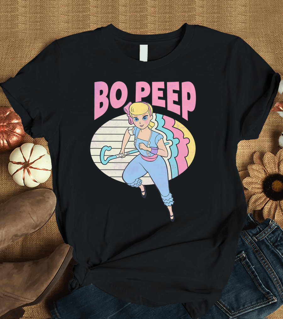 Bo Peep Action Heroine from Disney Pixar Toy Story 4 T-Shirt