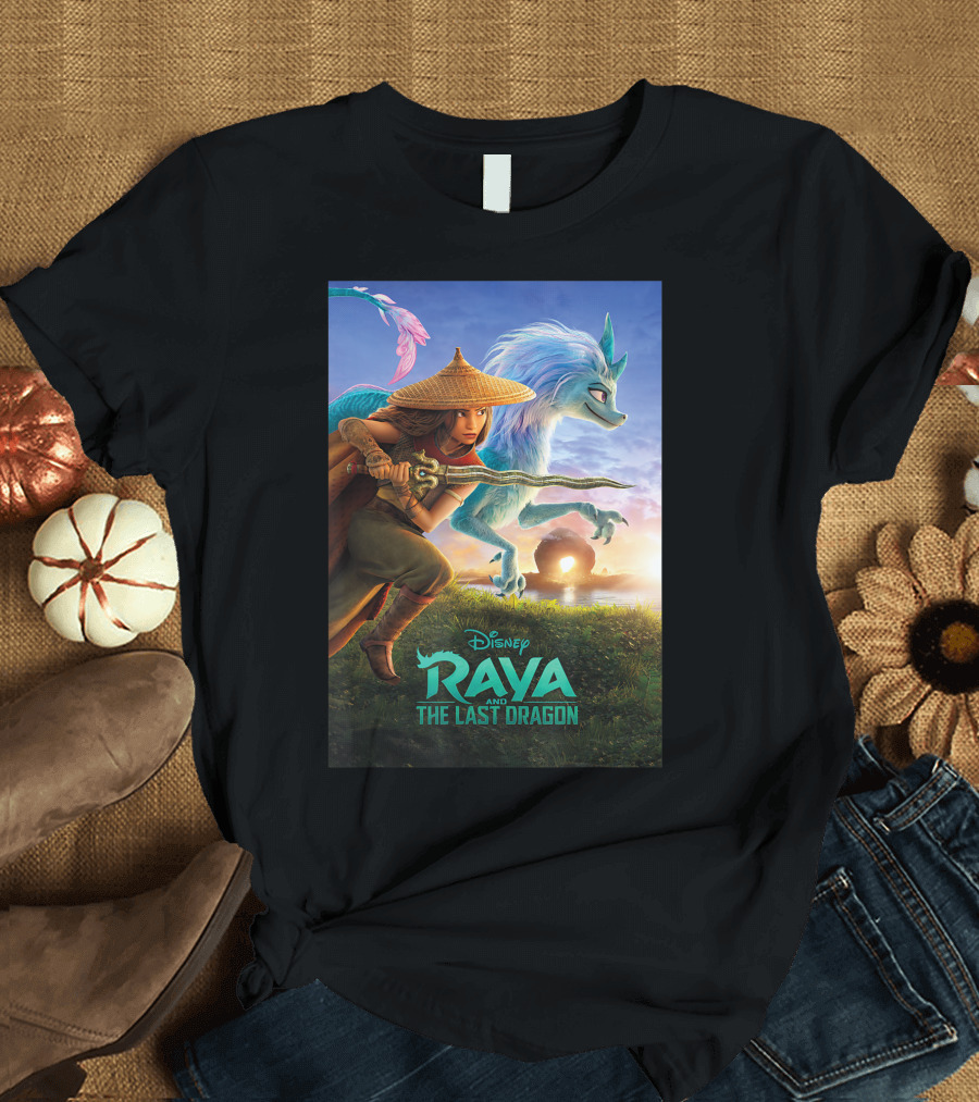 Disney Raya And The Last Dragon Movie Raya and Sisu Adventure T-Shirt