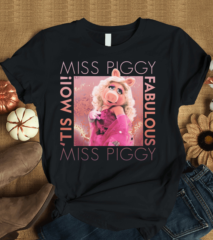 Miss Piggy 'Tis Moi Fabulous The Muppets Disney T-Shirt