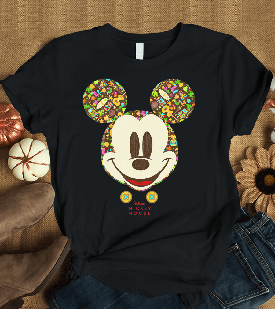 Mickey Mouse Disney Tiki Holiday Year of the Mouse July T-Shirt