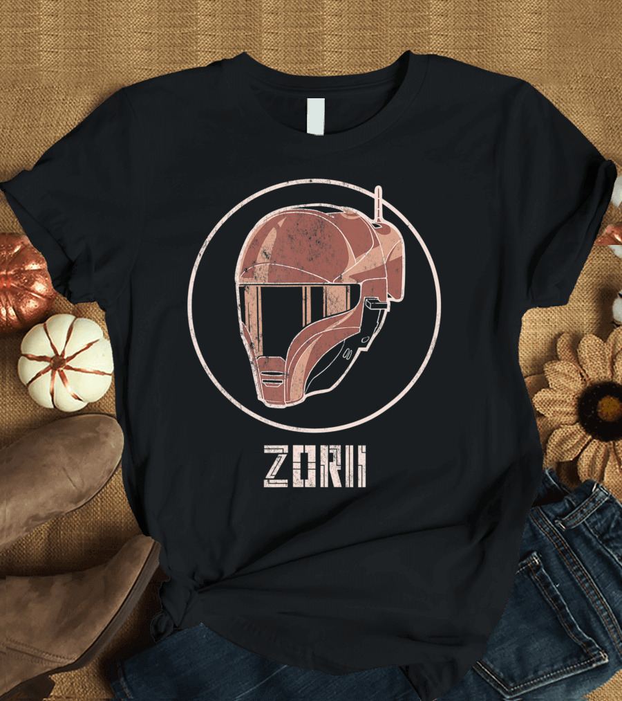 Zorii Star Wars The Rise Of Skywalker Badge Helmet T-Shirt