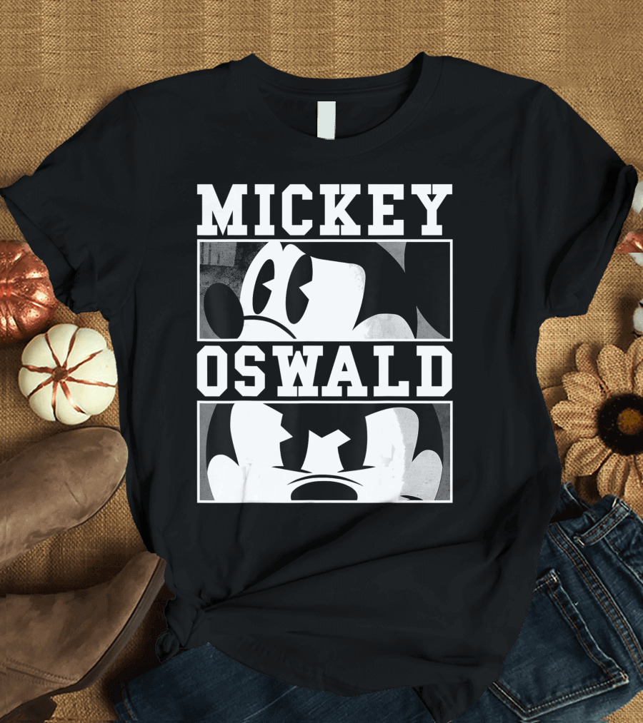 Mickey Oswald Disney Epic Panels T-Shirt