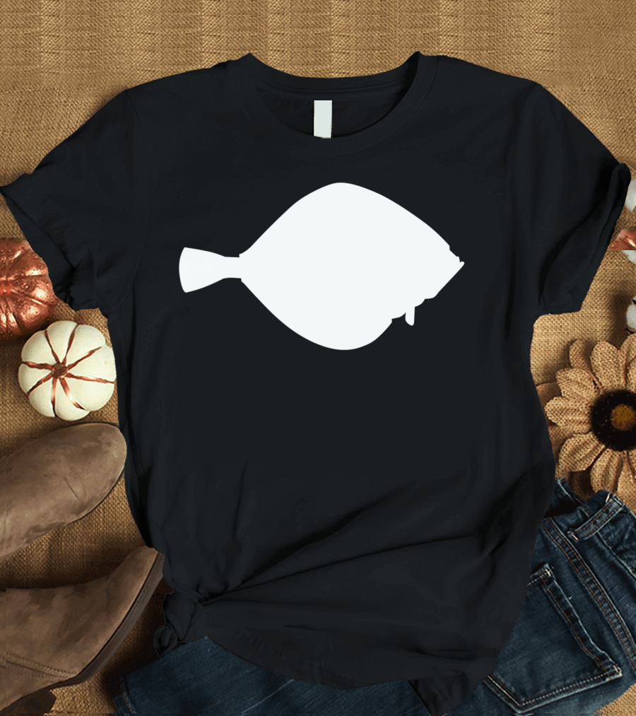 Flounder Silhouette T-Shirt