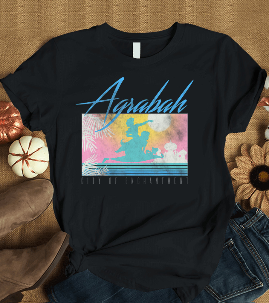 Agrabah Aladdin Jasmine Magic Carpet City Of Enchantment T-Shirt