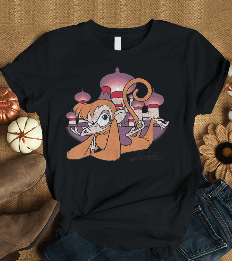 Disney Aladdin Abu Upset in Sultan's Palace Scene T-Shirt